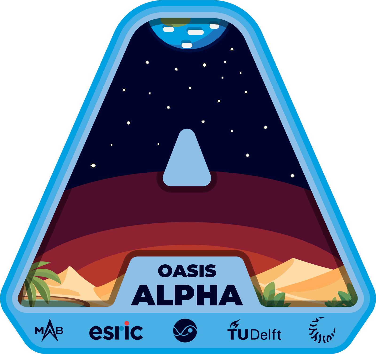 Oasis Alpha mission patch